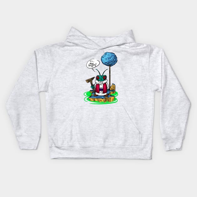 Mind Boggling Kids Hoodie by Designed by Nobodi